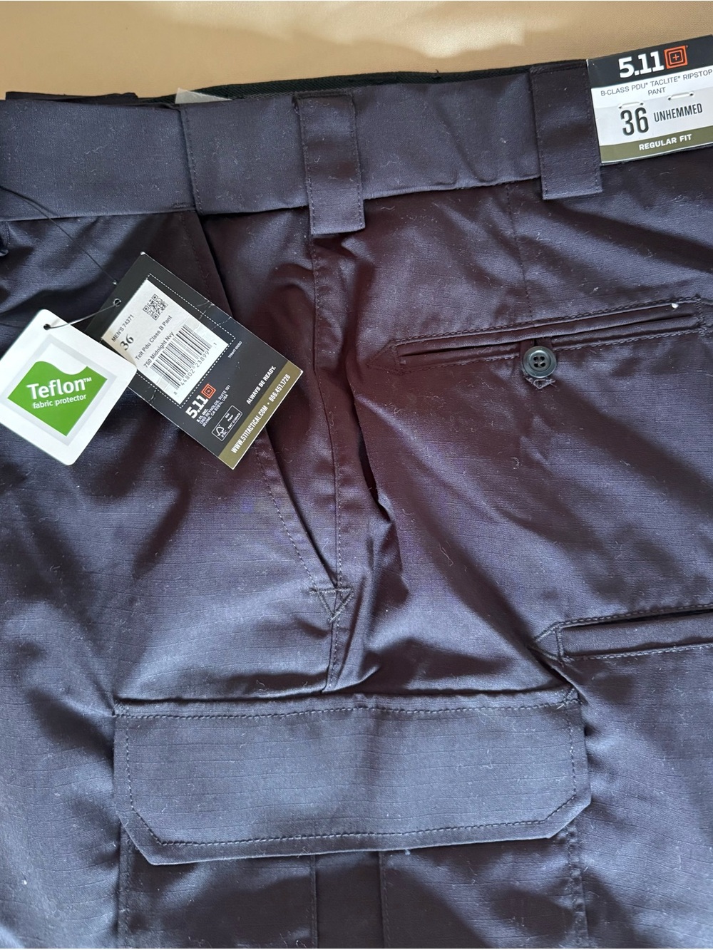 5.11 Tactical Stryke Ripstop Pants Men's 36 Regular Black Solid